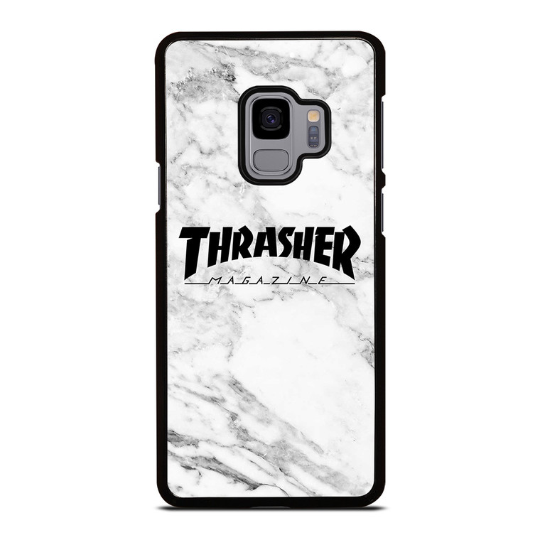 THRASHER SKATEBOARD MAGAZINE LOGO MARBLE Samsung Galaxy S9 Case Cover