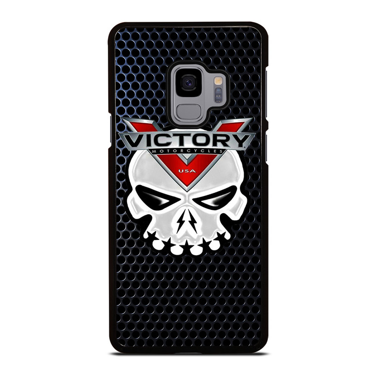 VICTORY MOTORCYCLE SKULL LOGO Samsung Galaxy S9 Case Cover