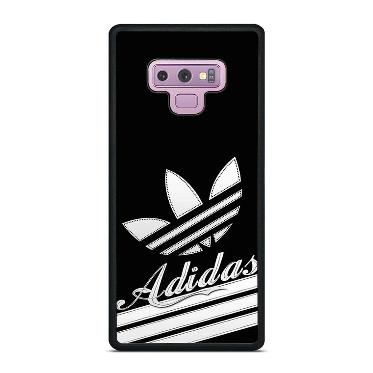 ADIDAS LOGO BLACK RETRO Samsung Galaxy Note 9 Case Cover