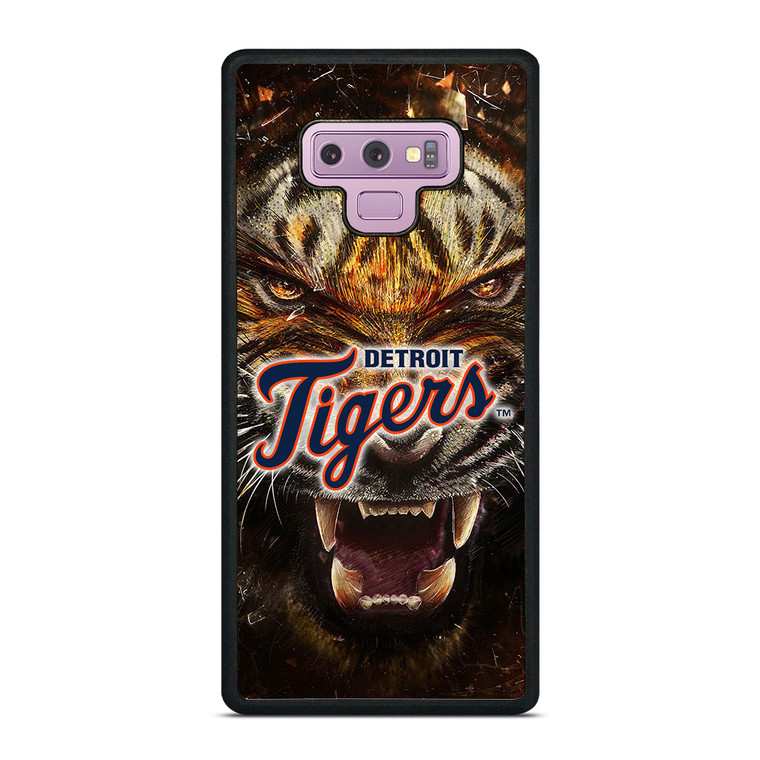 DETORIT TIGERS CLUB ICON BASEBALL TEAM MLB LOGO Samsung Galaxy Note 9 Case Cover