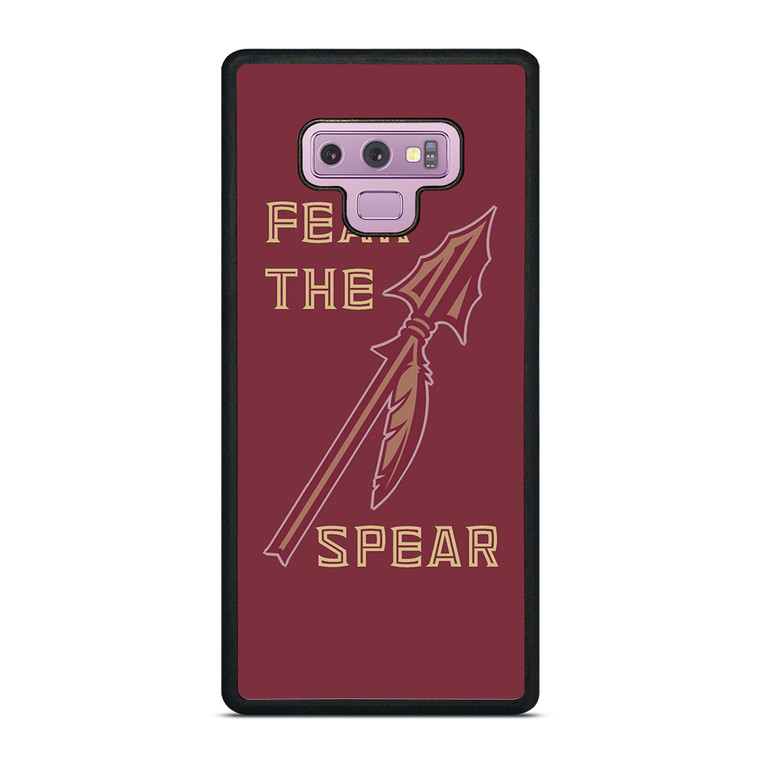 FLORIDA STATES UNIVERSITY FSU SEMINOLES LOGO FEAR THE SPEAR Samsung Galaxy Note 9 Case Cover