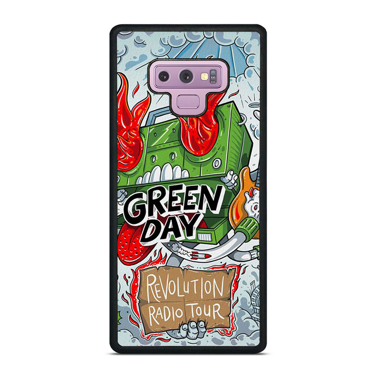GREEN DAY BAND REVOLUTION RADIO TOUR Samsung Galaxy Note 9 Case Cover