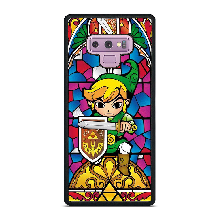 LEGEND OF ZELDA GAMES GLASS ART Samsung Galaxy Note 9 Case Cover