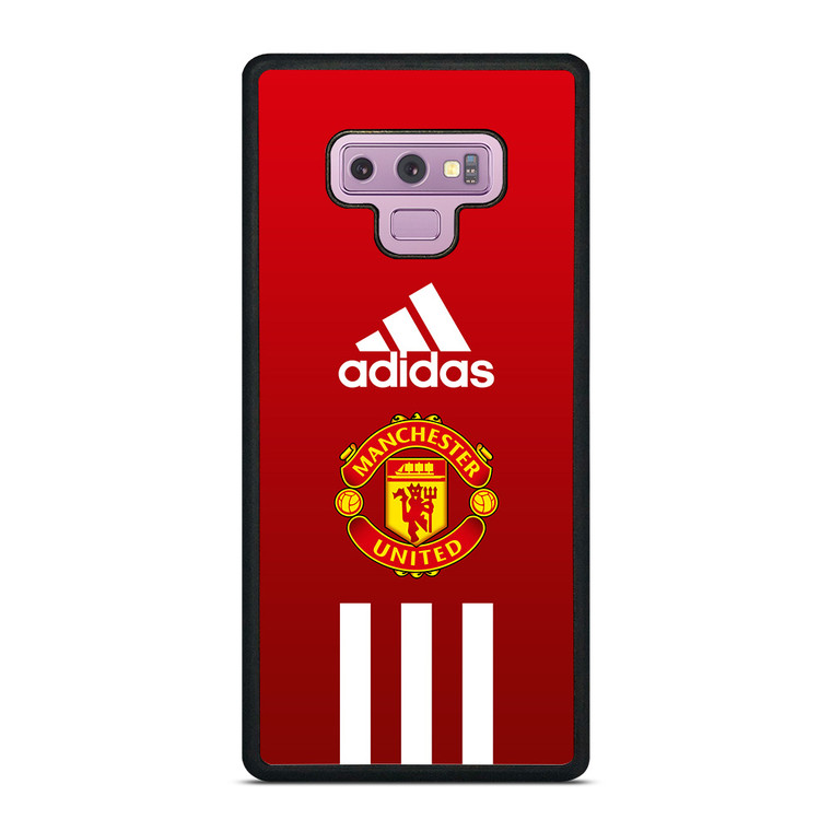 MANCHESTER UNITED FC ADIDAS STRIPES Samsung Galaxy Note 9 Case Cover