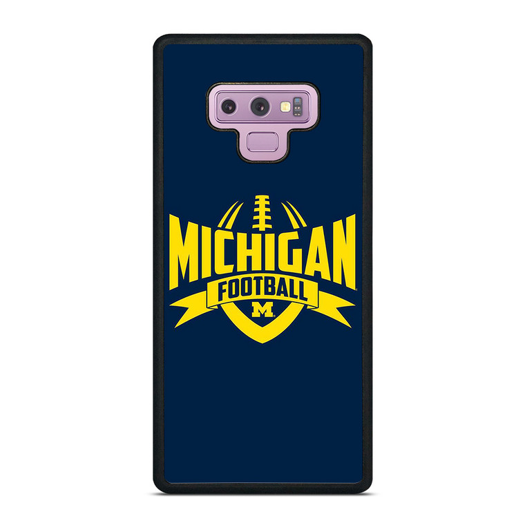 MICHIGAN WOLVERINES LOGO COLLEGE FOOTBALL TEAM Samsung Galaxy Note 9 Case Cover
