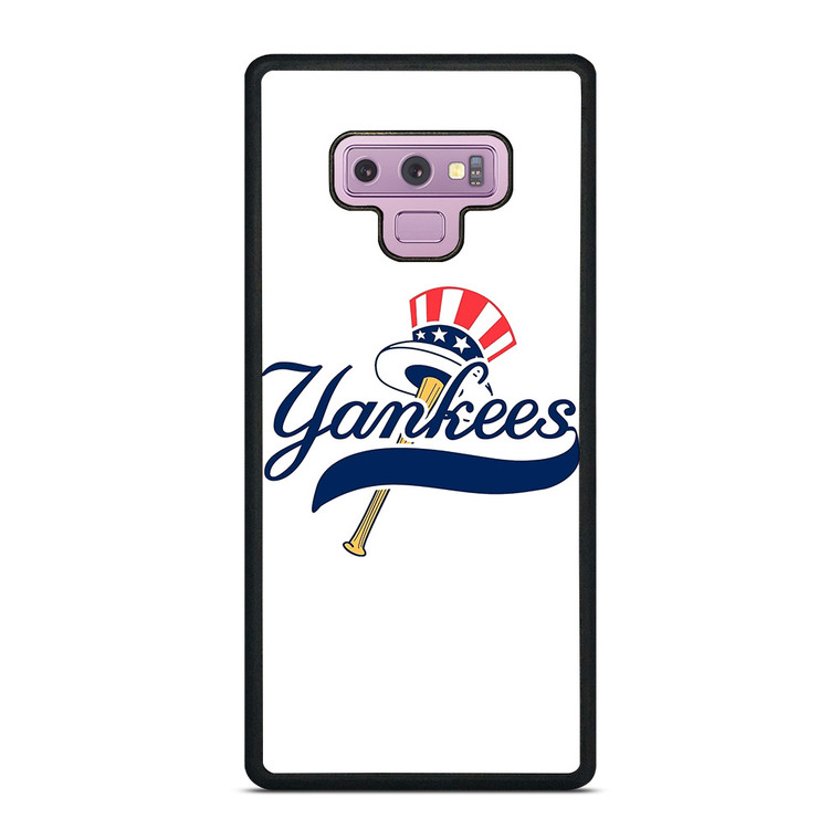 NEW YORK YANKEES ICON LOGO BASEBALL TEAM Samsung Galaxy Note 9 Case Cover