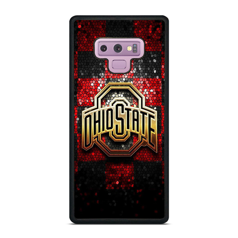 OHIO STATE LOGO FOOTBALL MOZAIC ICON Samsung Galaxy Note 9 Case Cover