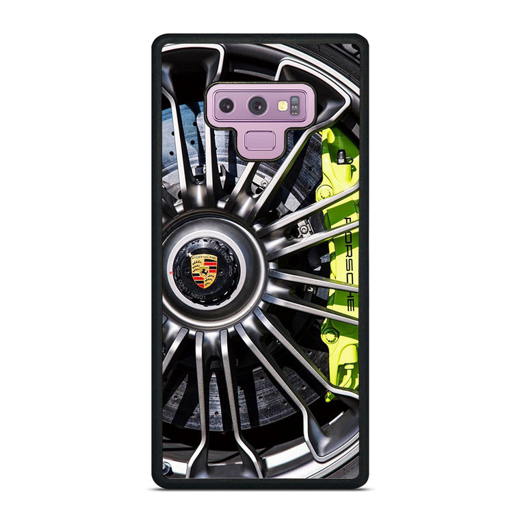 PORSCHE CAR ICON WHEEL LOGO Samsung Galaxy Note 9 Case Cover