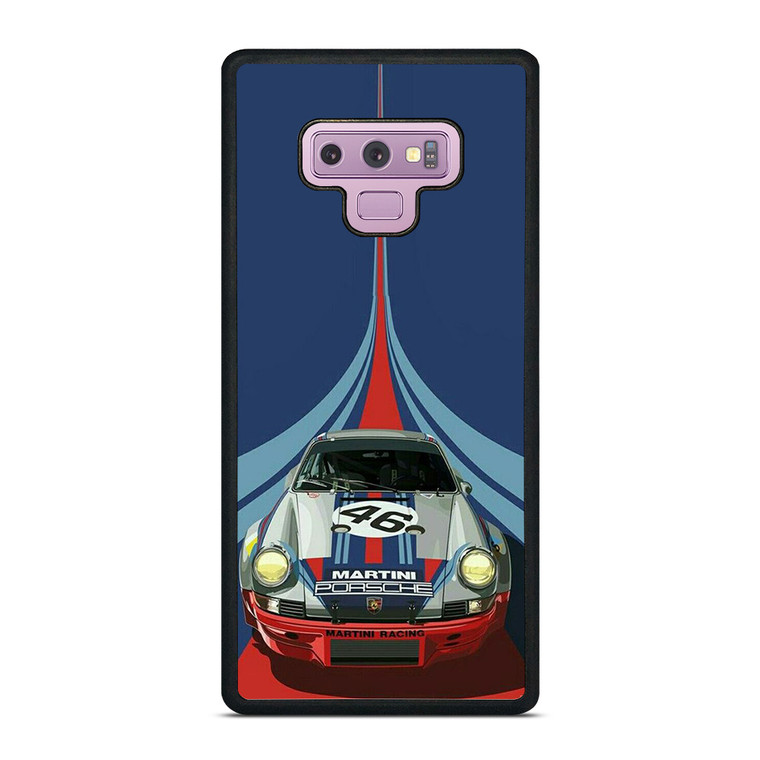 PORSCHE MARTINI RACING CAR LOGO 46 Samsung Galaxy Note 9 Case Cover