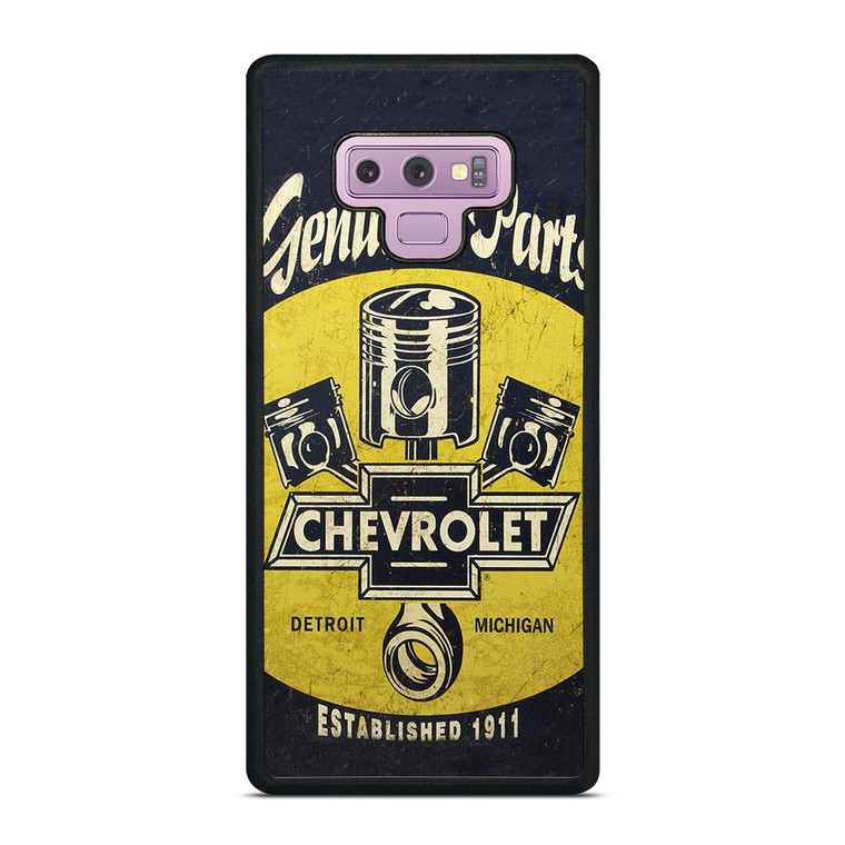 RETRO POSTER CHEVY CHEVROLET Samsung Galaxy Note 9 Case Cover