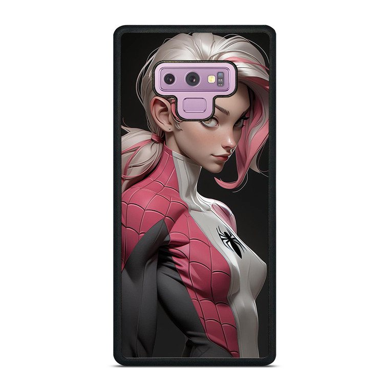 SEXY SPIDER GIRL MARVEL COMICS CARTOON Samsung Galaxy Note 9 Case Cover
