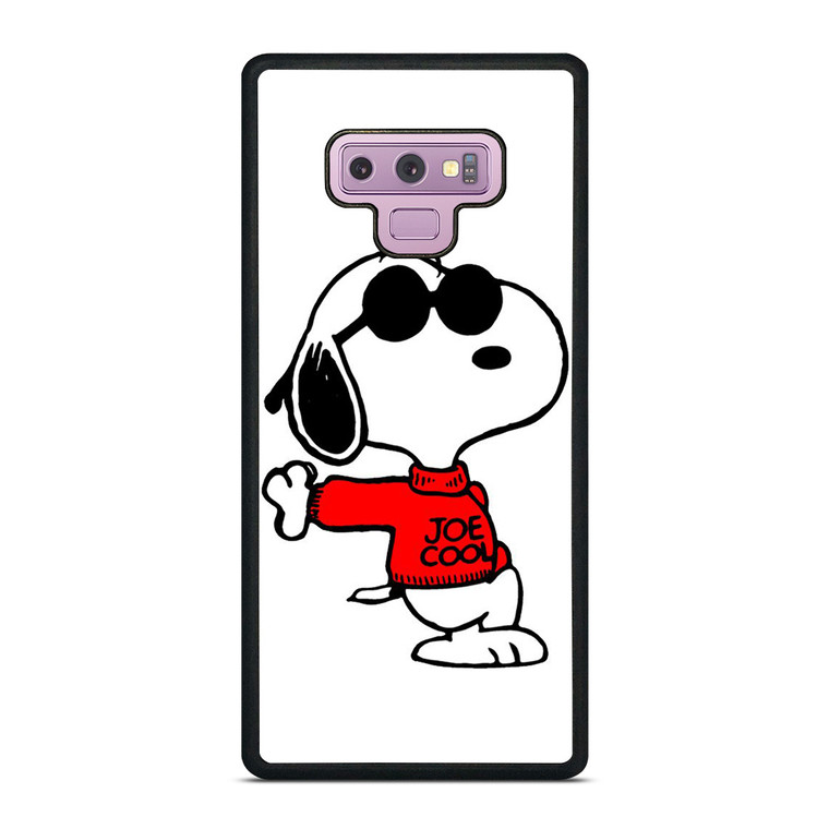 SNOOPY THE PEANUTS CHARLIE BROWN JOE COOL Samsung Galaxy Note 9 Case Cover