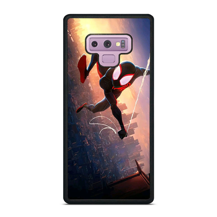 SPIDERMAN MILES MORALES ACROSS SPIDER-VERSE SWING Samsung Galaxy Note 9 Case Cover