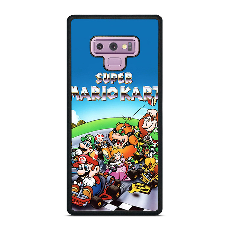 SUPER MARIO KART BROSS NINTENDO GAMES POSTER Samsung Galaxy Note 9 Case Cover