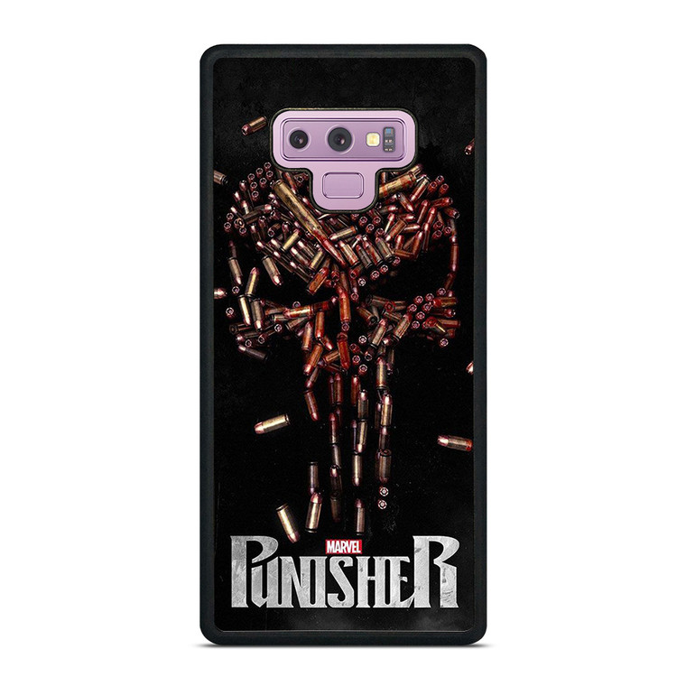 THE PUNISHER SKULL BULLET LOGO FRANK CASTLE MARVEL Samsung Galaxy Note 9 Case Cover