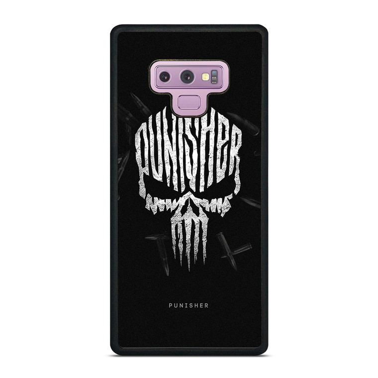THE PUNISHER SKULL LOGO FRANK CASTLE MARVEL Samsung Galaxy Note 9 Case Cover