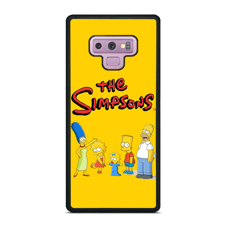 THE SIMPSONS FAMILY CARTOON Samsung Galaxy Note 9 Case Cover