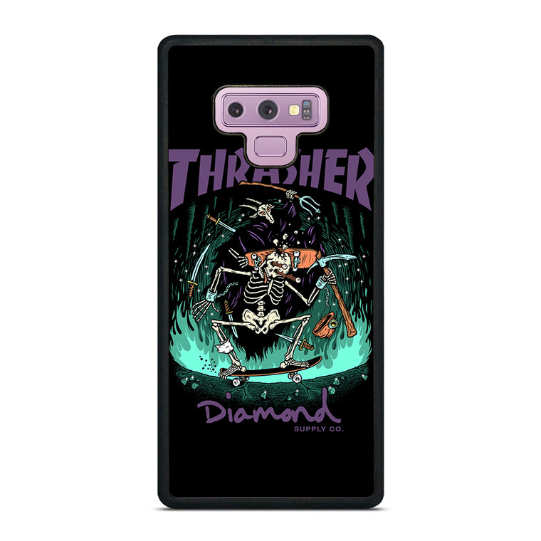 THRASHER DIAMOND SUPPLY CO Samsung Galaxy Note 9 Case Cover