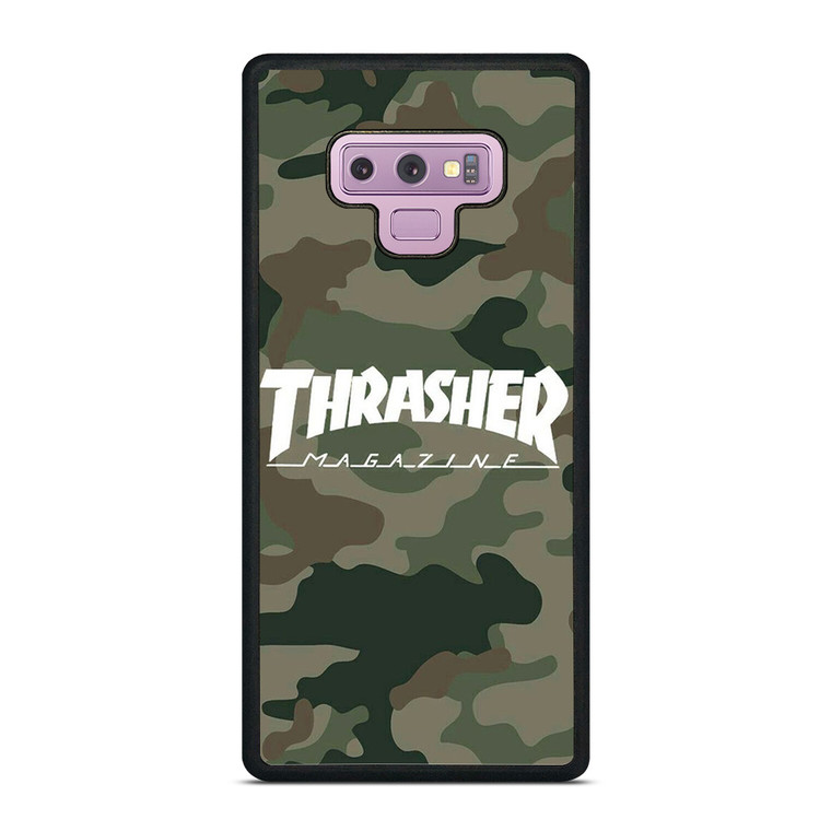 THRASHER SKATEBOARD MAGAZINE CAMO Samsung Galaxy Note 9 Case Cover