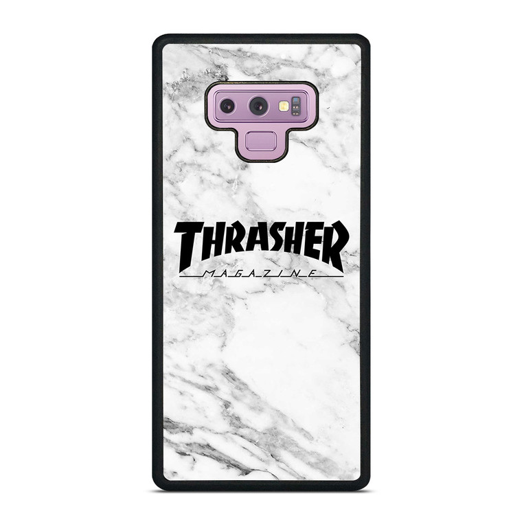 THRASHER SKATEBOARD MAGAZINE LOGO MARBLE Samsung Galaxy Note 9 Case Cover