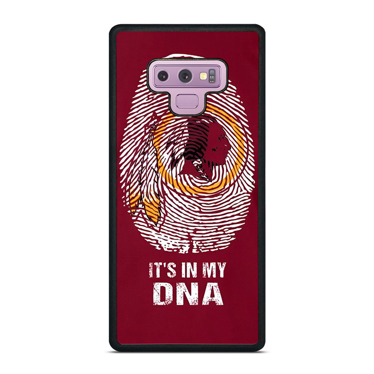 WASHINTON REDSKINS LOGO IT IS MY DNA Samsung Galaxy Note 9 Case Cover