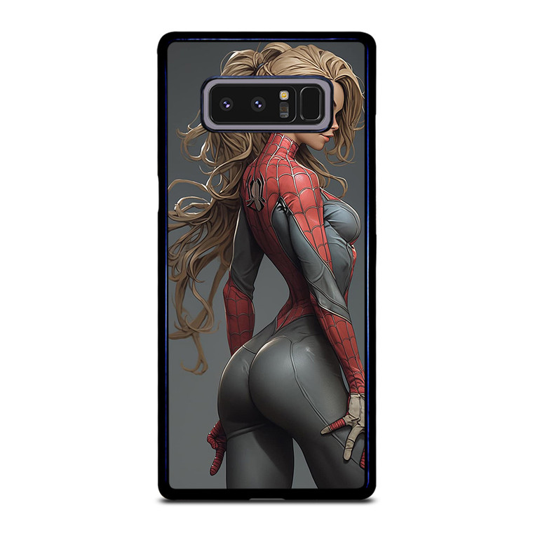 CARTOON SPIDER GIRL SEXY MARVEL COMICS Samsung Galaxy Note 8 Case Cover