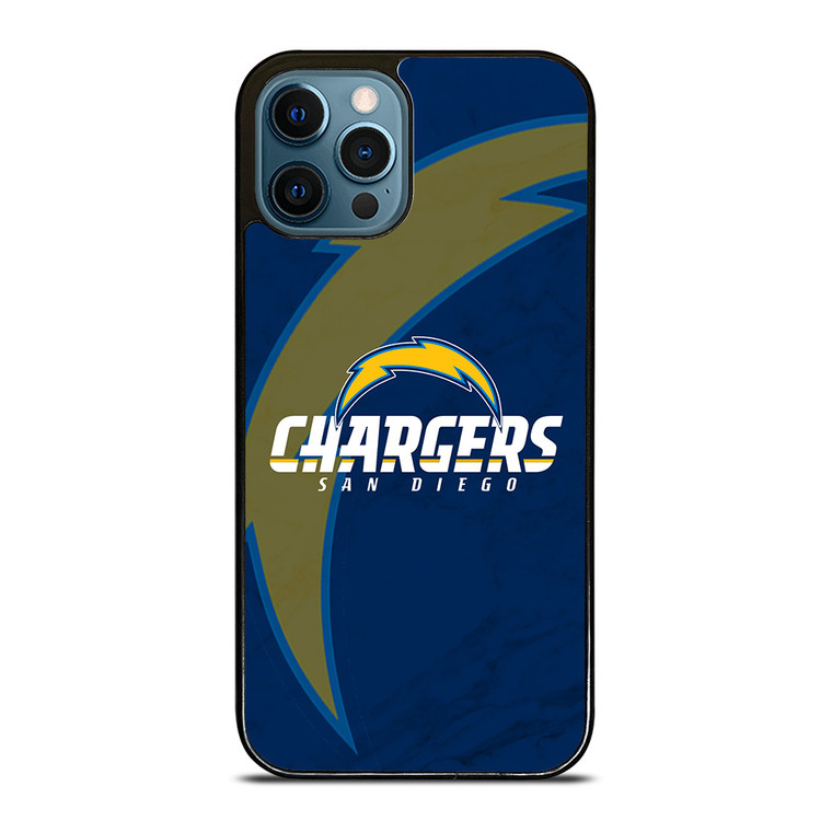 SAN DIEGO CHARGERS MARBLE iPhone 12 Pro Max Case Cover