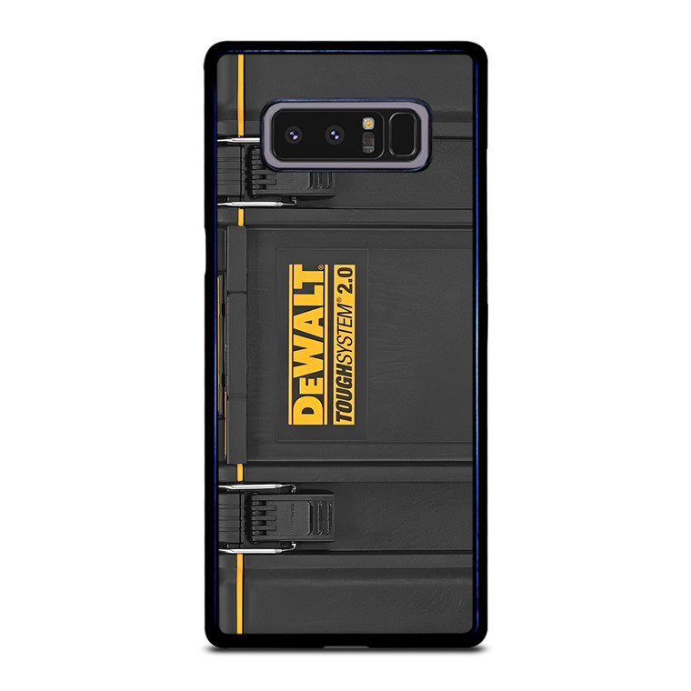 DEWALT TOOL BOX LOGO ICON TOUGH SYSTEM Samsung Galaxy Note 8 Case Cover