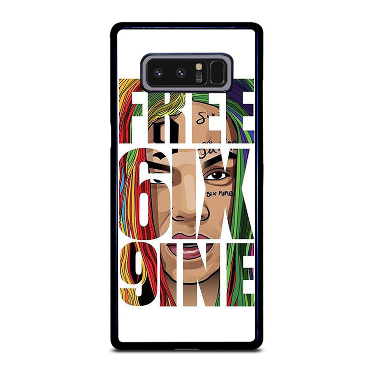 FREE 6IX9INE 69 SIXNINE CARTOON RAPPER Samsung Galaxy Note 8 Case Cover