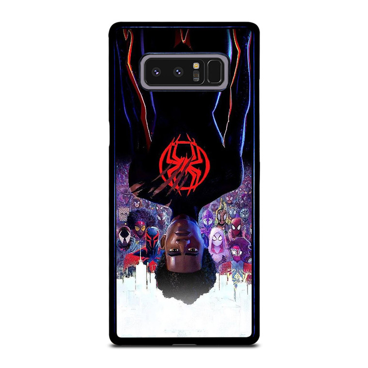 MILES MORALES SPIDERMAN ACROSS SPIDER-VERSE Samsung Galaxy Note 8 Case Cover