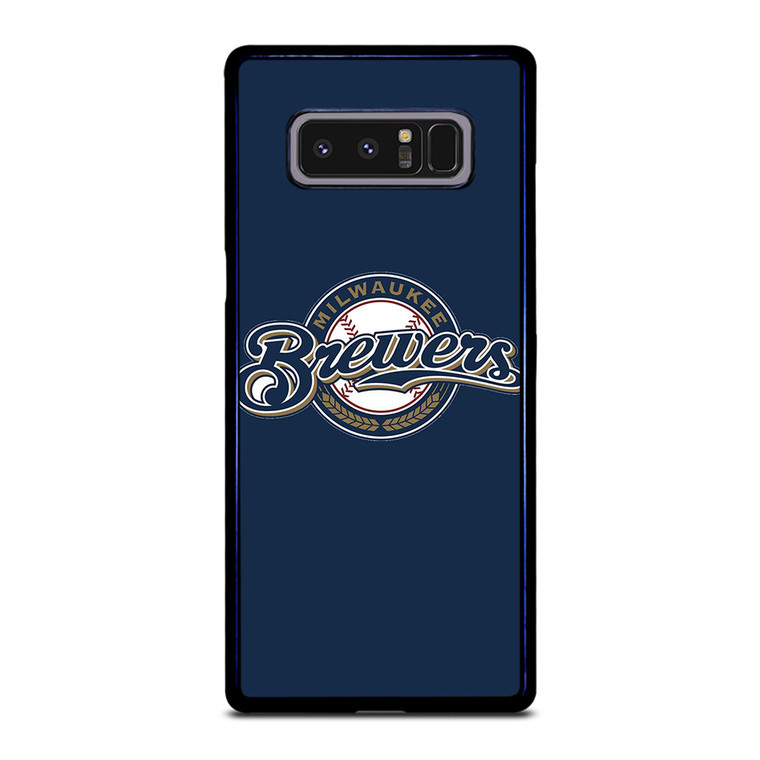 MILWAUKEE BREWERS BASEBALL TEAM LOGO Samsung Galaxy Note 8 Case Cover MILWAUKEE BREWERS BASEBALL TEAM LOGO Samsung Galaxy Note 8 Case Cover
