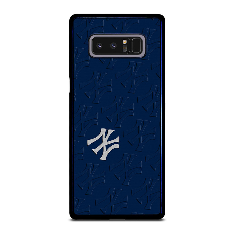 NEW YORK YANKEES ICON LOGO BASEBALL BLUE Samsung Galaxy Note 8 Case Cover