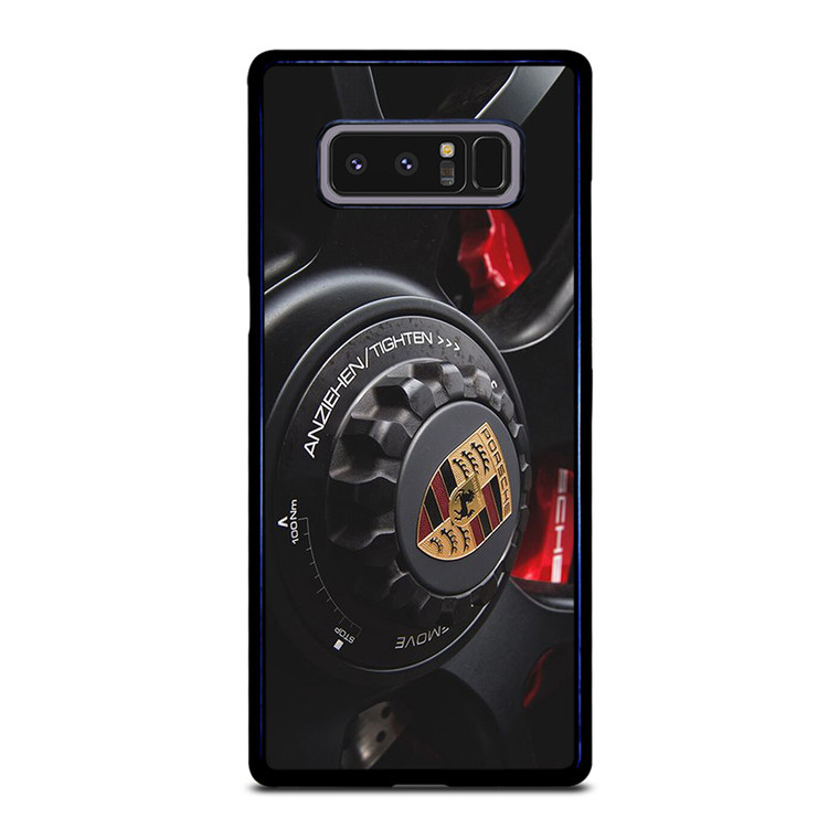 PORSCHE CAR LOGO WHEEL ICON Samsung Galaxy Note 8 Case Cover