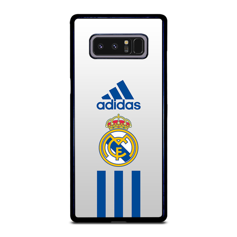 REAL MADRID CF ADIDAS STRIPES Samsung Galaxy Note 8 Case Cover