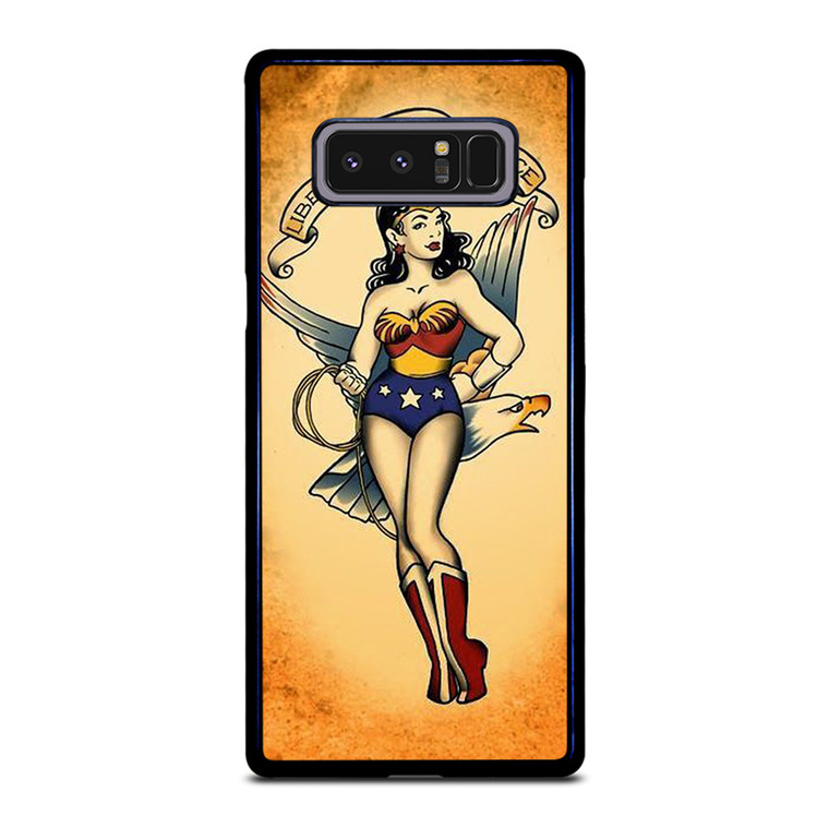 SAILOR JERRY TATTOO WONDER WOMAN Samsung Galaxy Note 8 Case Cover