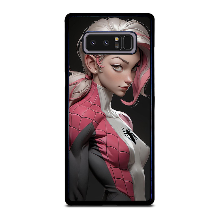 SEXY SPIDER GIRL MARVEL COMICS CARTOON Samsung Galaxy Note 8 Case Cover