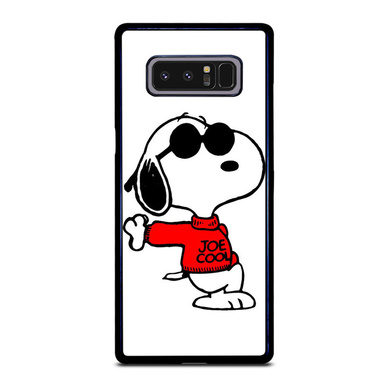 SNOOPY THE PEANUTS CHARLIE BROWN JOE COOL Samsung Galaxy Note 8 Case Cover