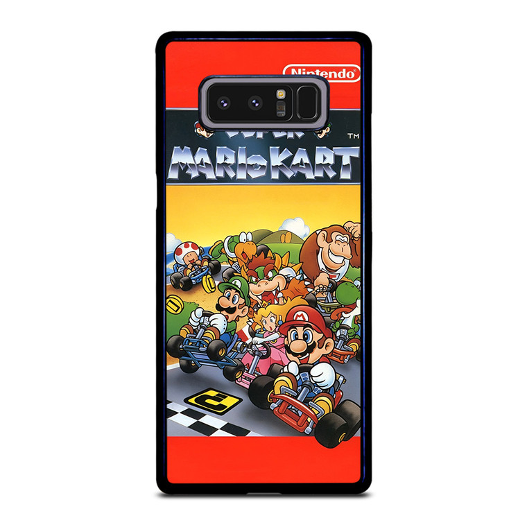 SUPER MARIO KART BROSS GAMES NINTENDO POSTER Samsung Galaxy Note 8 Case Cover