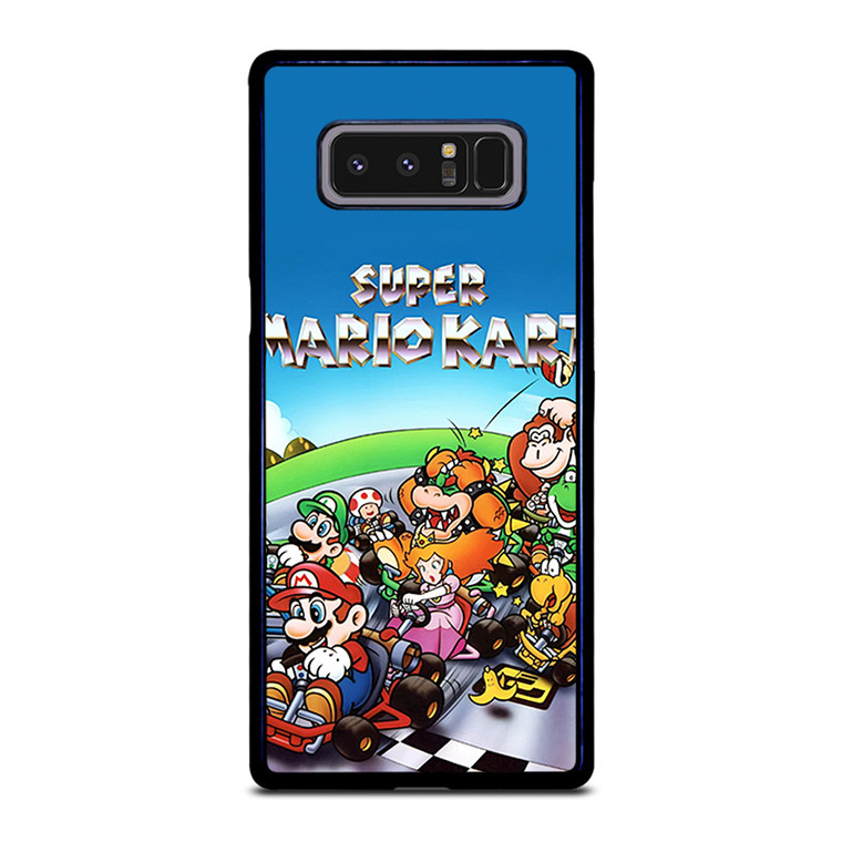 SUPER MARIO KART BROSS NINTENDO GAMES POSTER Samsung Galaxy Note 8 Case Cover