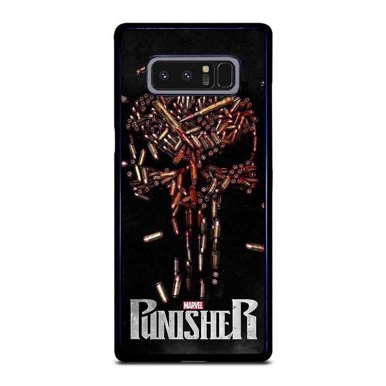THE PUNISHER SKULL BULLET LOGO FRANK CASTLE MARVEL Samsung Galaxy Note 8 Case Cover