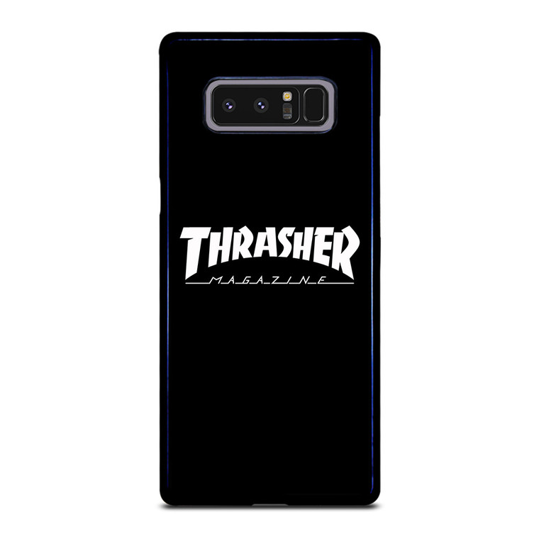 THRASHER SKATEBOARD MAGAZINE BLACK Samsung Galaxy Note 8 Case Cover