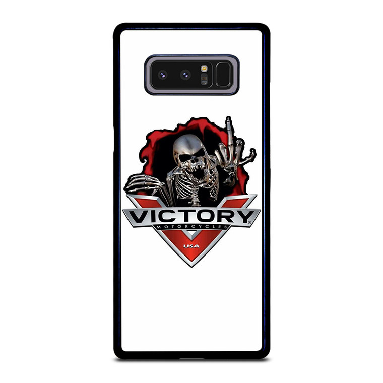 VICTORY MOTORCYCLE SKULL USA LOGO Samsung Galaxy Note 8 Case Cover