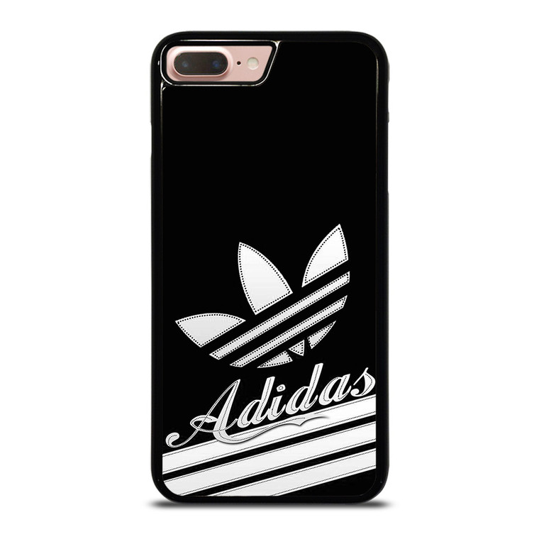 ADIDAS LOGO BLACK RETRO iPhone 7 / 8 Plus Case Cover