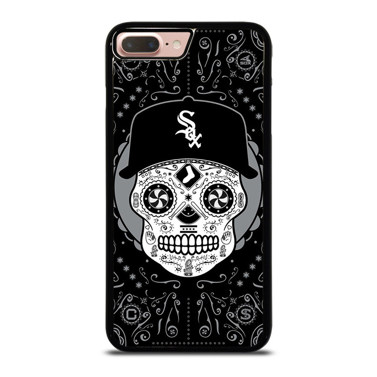 CHICAGO WHITE SOX LOGO SKULL ART iPhone 7 / 8 Plus Case Cover