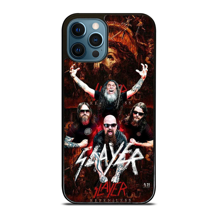 SLAYER METAL BAND POSTER iPhone 12 Pro Max Case Cover