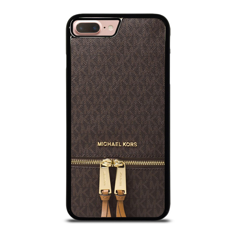 MICHAEL KORS MK LOGO BACKPACK BROWN BAG iPhone 7 / 8 Plus Case Cover