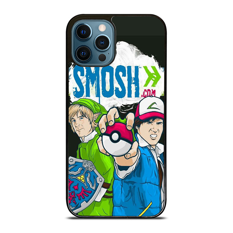 SMOSH ZELDA AND POKEMON iPhone 12 Pro Max Case Cover SMOSH ZELDA AND POKEMON iPhone 12 Pro Max Case Cover