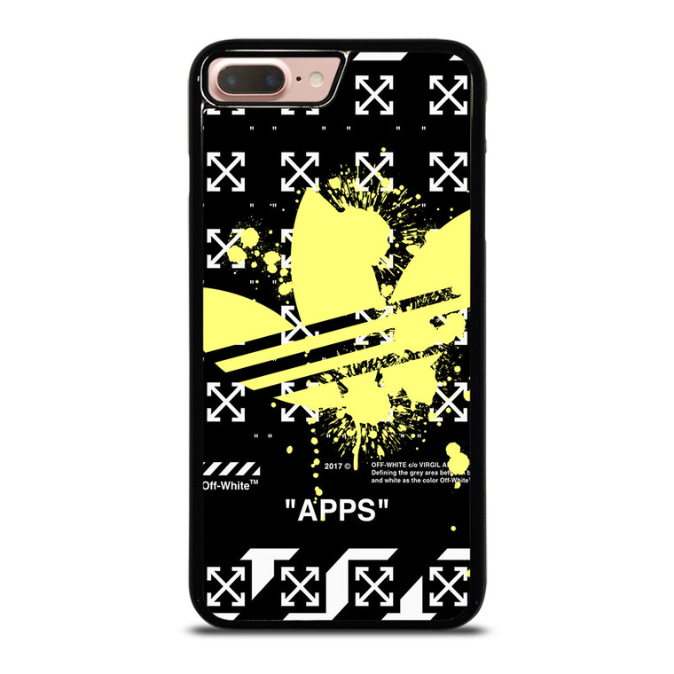 OFF WHITE X ADIDAS YELLOW iPhone 7 / 8 Plus Case Cover