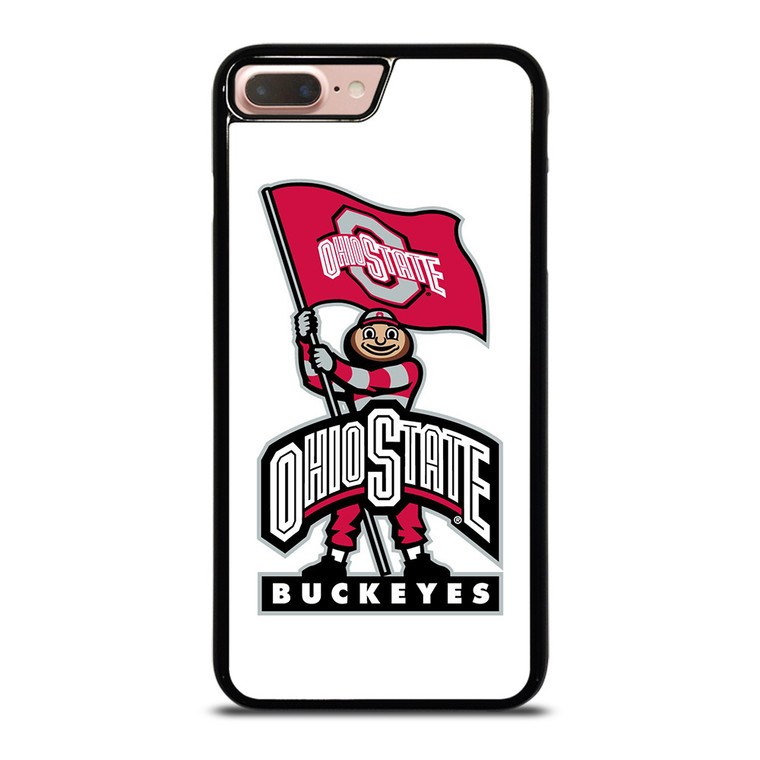 OHIO STATE BUCKEYES LOGO FOOTBALL MASKOT iPhone 7 / 8 Plus Case Cover