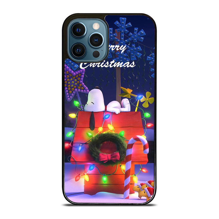 SNOOPY MERRY CHRISTMAS iPhone 12 Pro Max Case Cover
